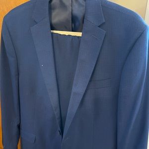 Kenneth Cole navy blue suit